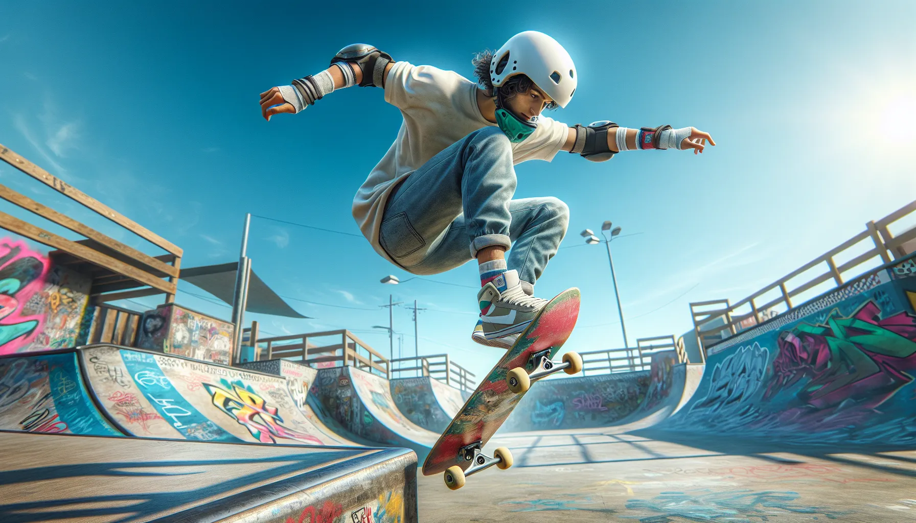 Skateboarding